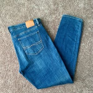 Lucky 🍀 Brand Jeans 👖 Charlie Skinny Mid Rise Sz 14/32 Ankle Length